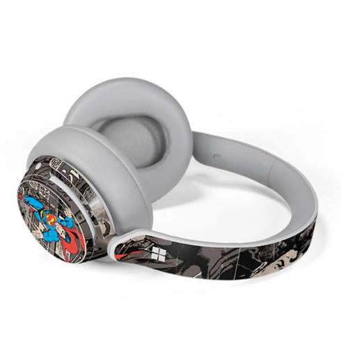 DC Comics Superman Vintage Action pose pattern Surface Headphones Skin